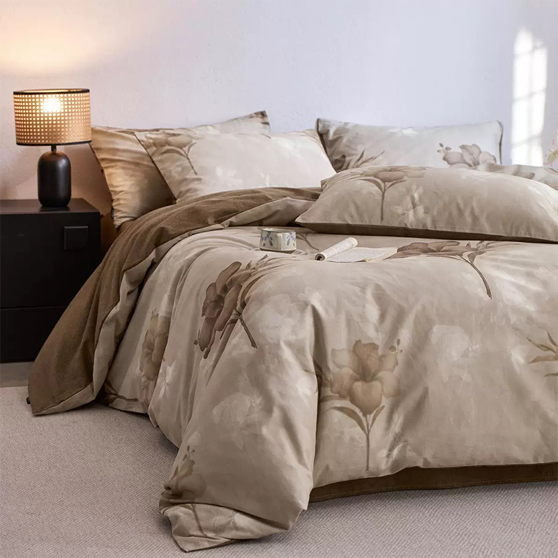 Ultrablødt sengesæt med trykt 100% polyester mikrofiber