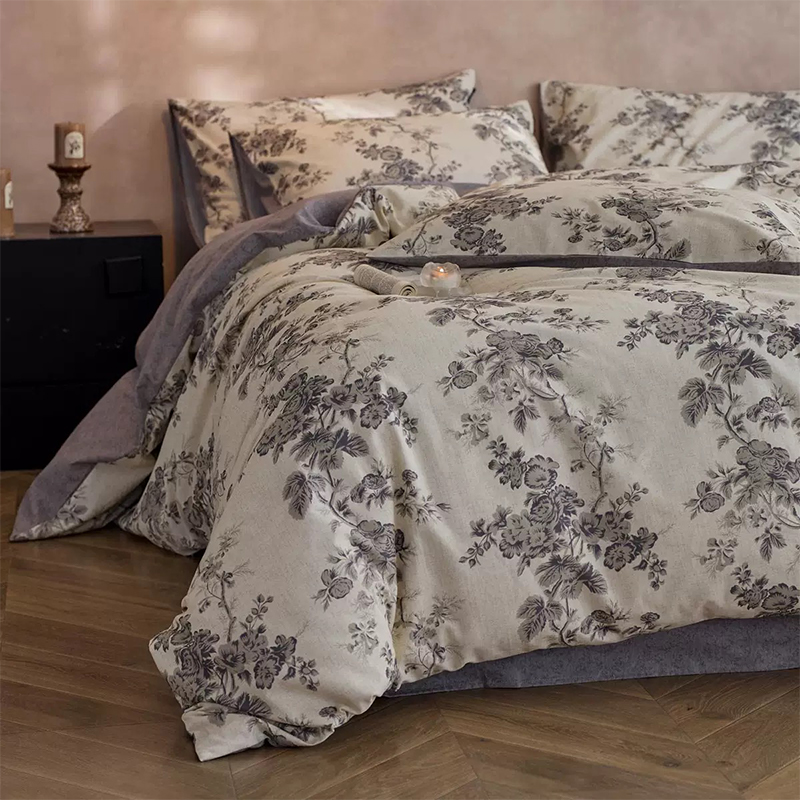Ultrablødt sengesæt med trykt 100% polyester mikrofiber