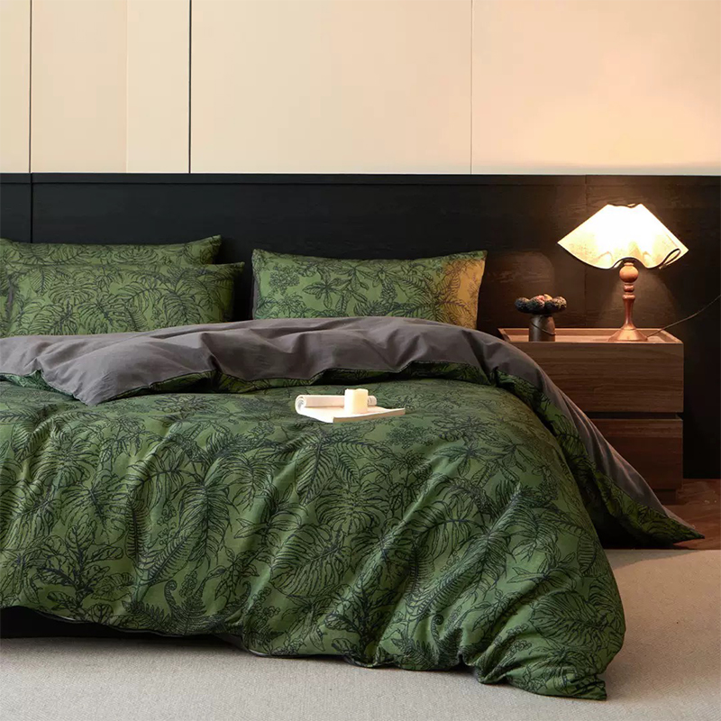 Ultrablødt sengesæt med trykt 100% polyester mikrofiber