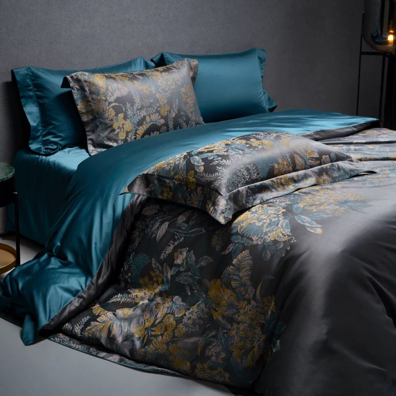 Ultrablødt sengesæt med trykt 100% polyester mikrofiber